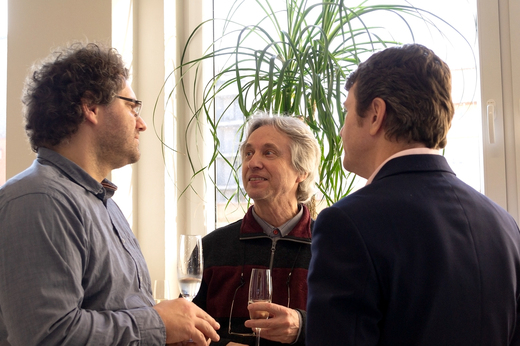 Karel Šimonovský, Hubert Čížek a Vladimír Ando